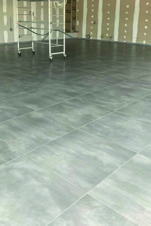 Carrelage des Flandres - Carrelage effet béton 90x90cm - Nieppe (Nord)