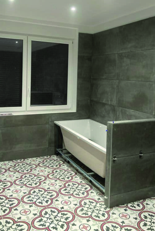 Carrelage des Flandres - Carrelage effet carreaux de ciment - Houplines (Nord)