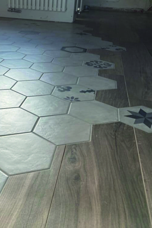 Carrelage des Flandres - Carrelage hexagonal - Hazebrouck (Nord)