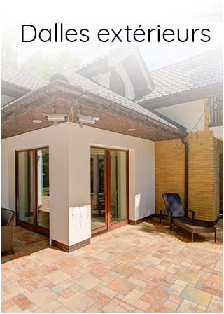 Carrelage des Flandres - Dalles extérieures - Nieppe Hazebrouck